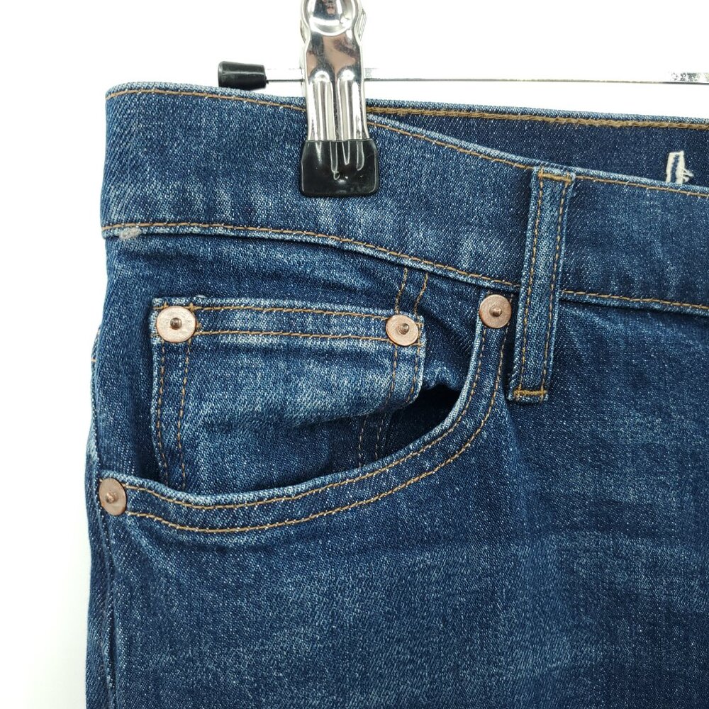 Madewell Indigo Wide Leg Jeans - Picture 5 of 16